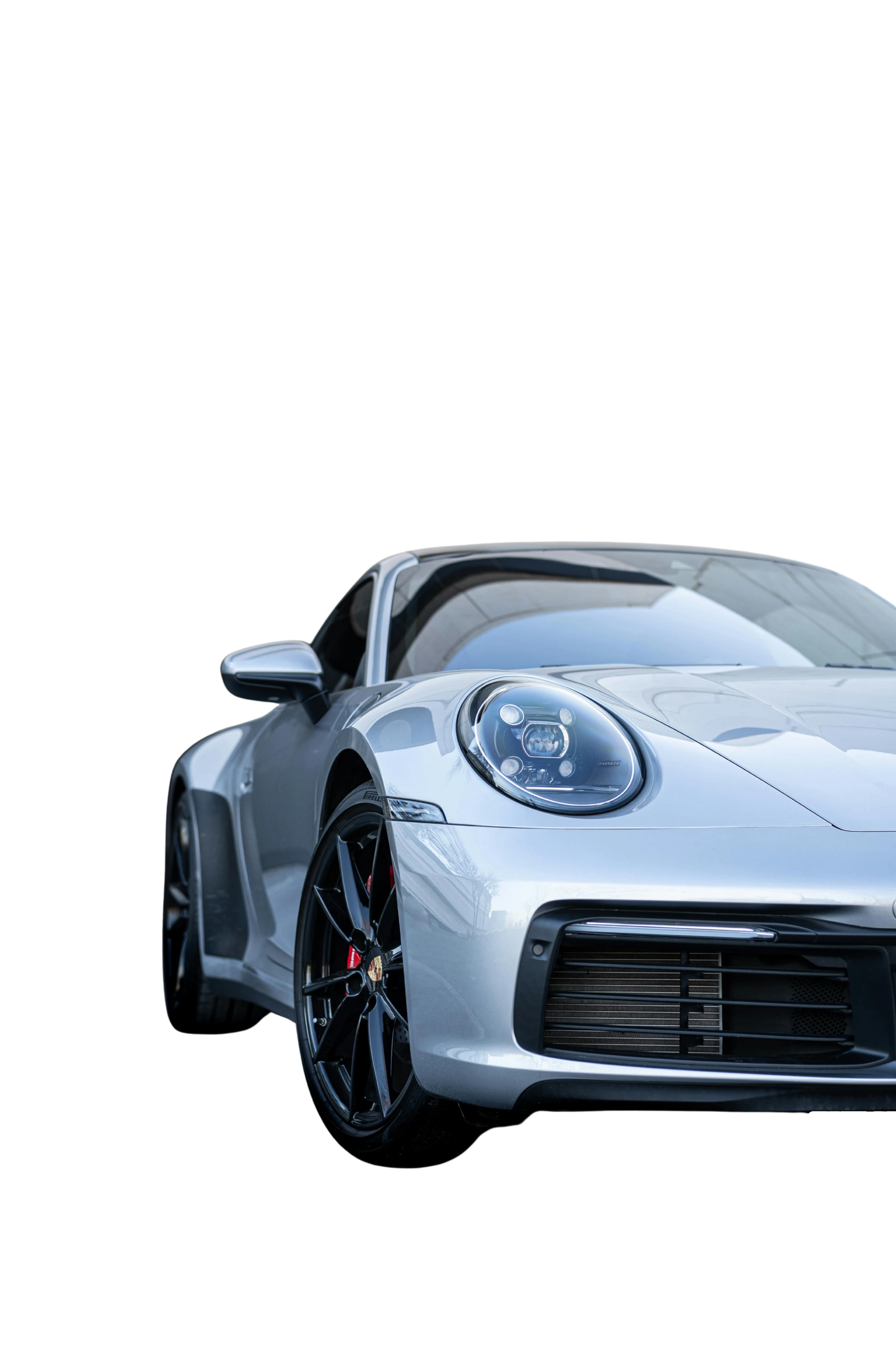 Silver Porsche 911 detailed by Wild West Details